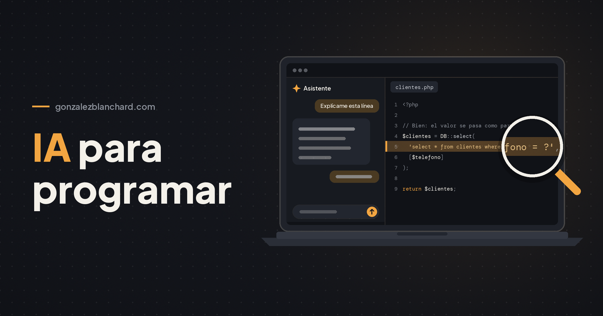 IA para programar sin dejar de aprender
